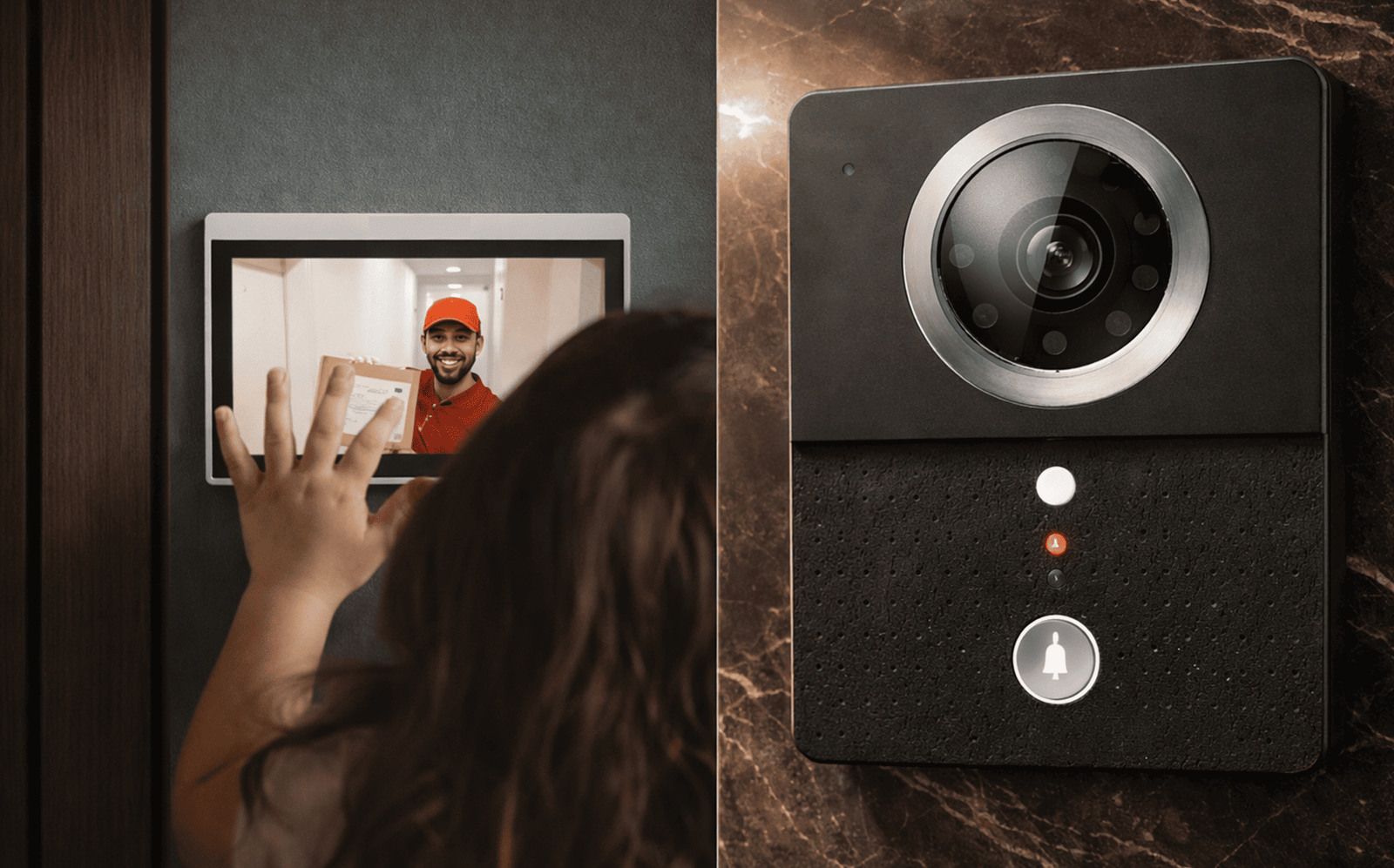 Security and video door phone system