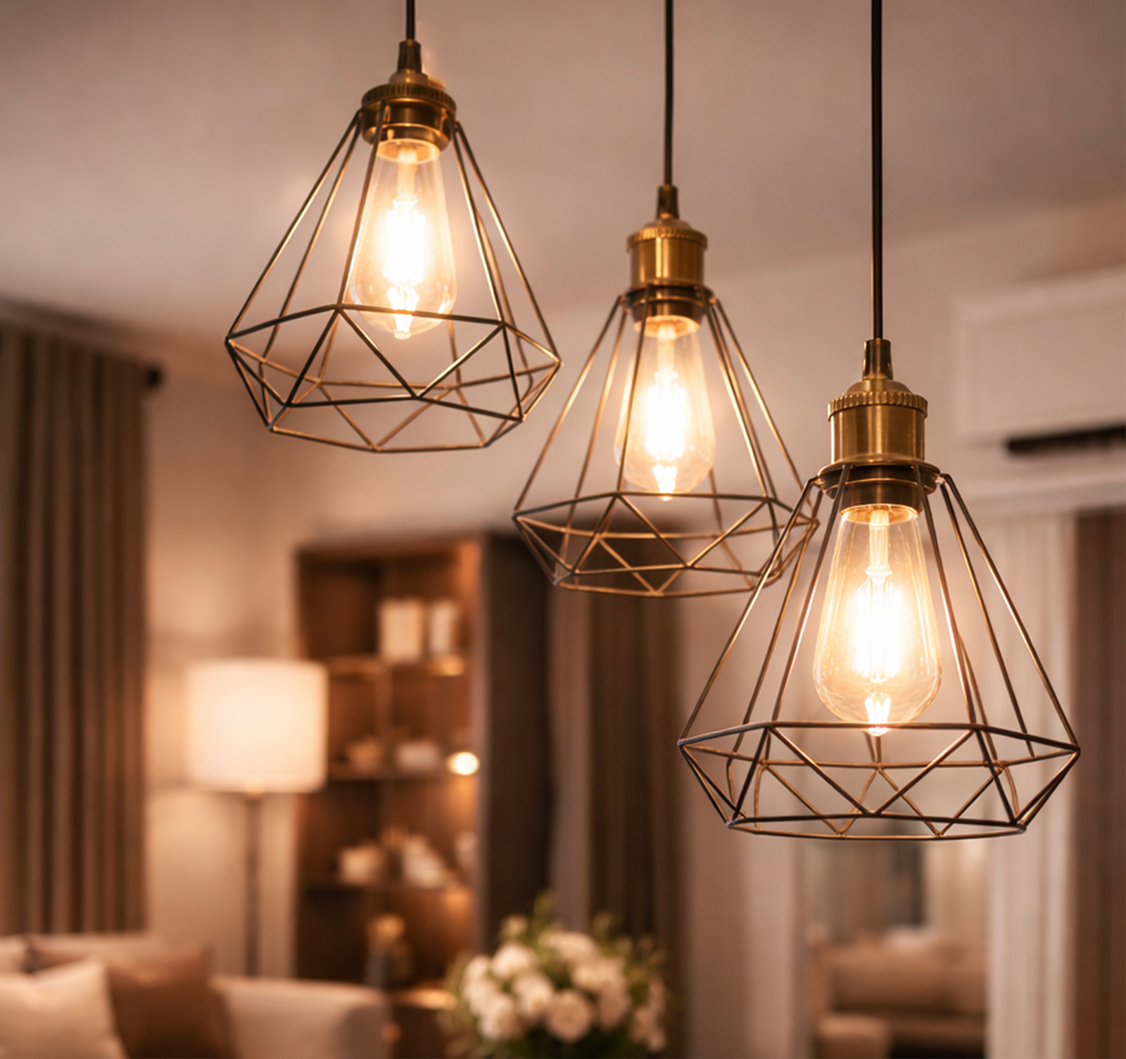 Designer pendant lighting