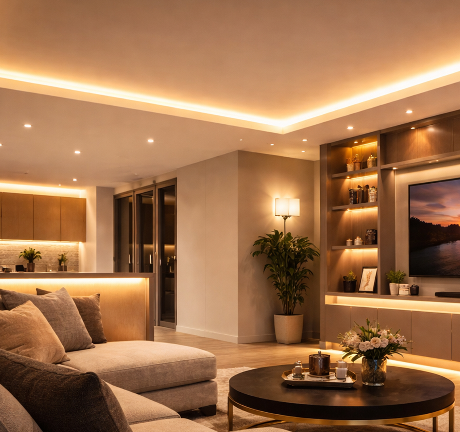 LED strip lighting